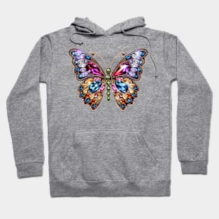 Bejeweled Butterfly #3 Hoodie